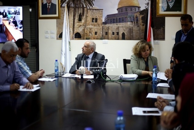 مؤتمر صحفي حول المشاركة الفلسطينية في مسابقة جائزة القمة العالمية